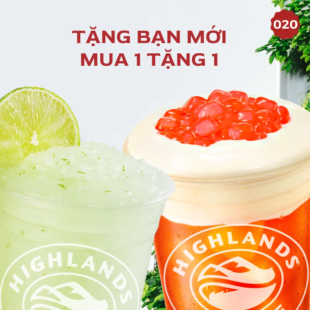 Ưu đãi Highlands Coffee